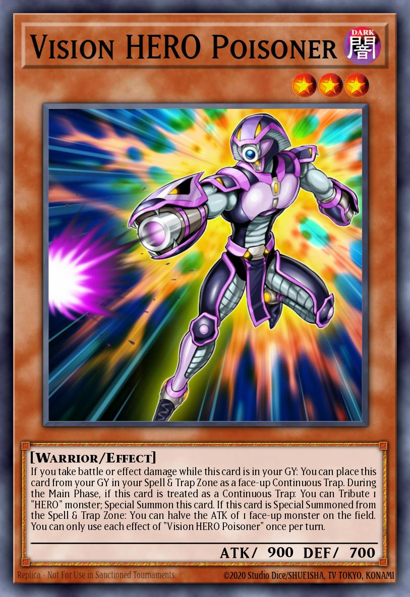 Vision HERO Poisoner BLHR-EN008 – Battles of Legend: Hero's Revenge