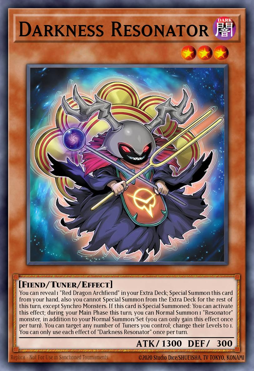 Darkness Resonator BLZD-EN001 – Blazing Dominion