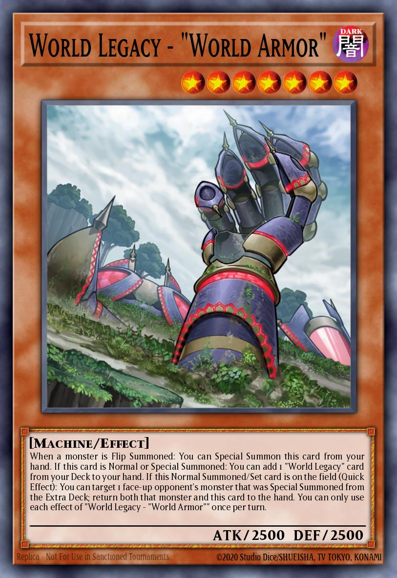 World Legacy - "World Armor" CIBR-EN022 – Circuit Break