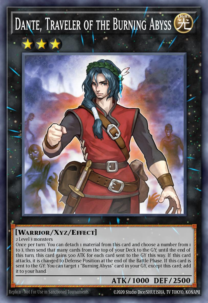 Dante, Traveler of the Burning Abyss BLMR-EN081 – Battles of Legend: Monstrous Revenge