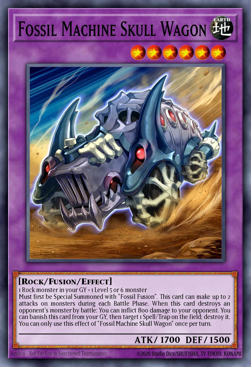 Fossil Machine Skull Wagon GFP2-EN020 – Ghosts From the Past: The 2nd Haunting