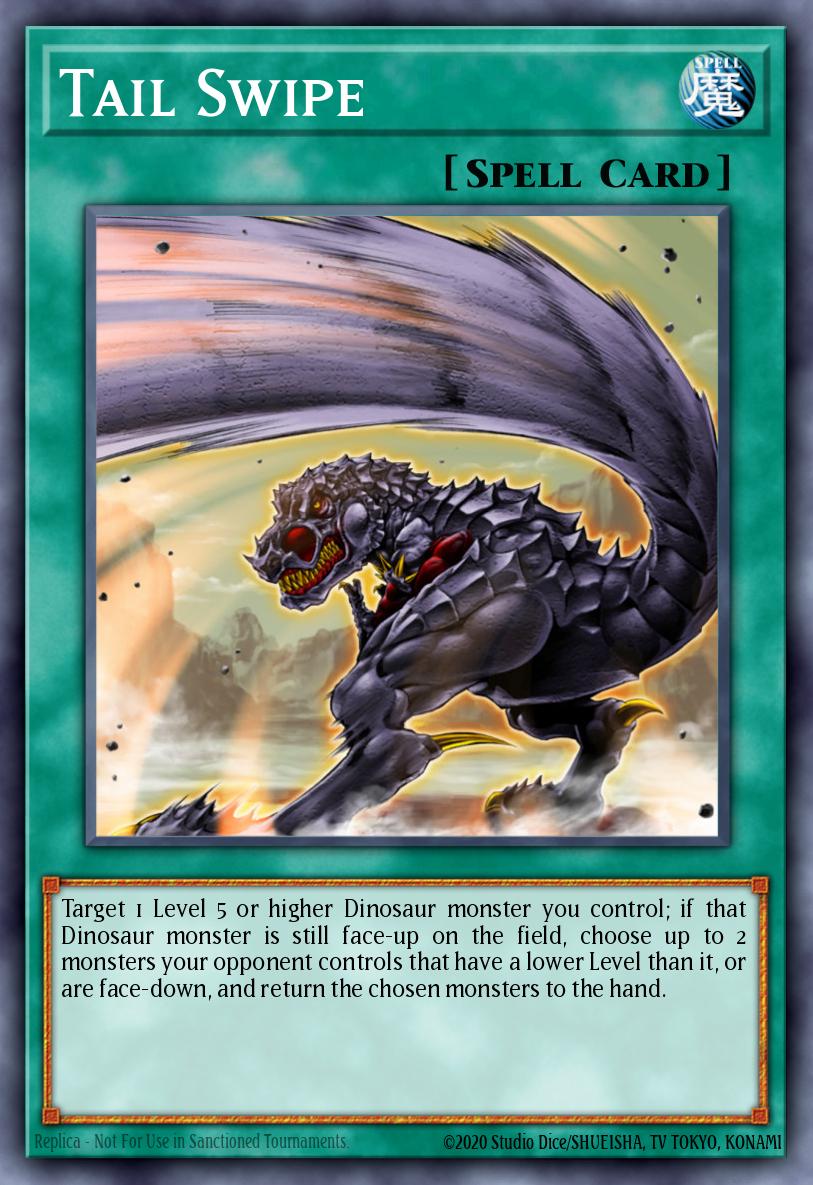 Tail Swipe SD09-EN018 – Structure Deck: Dinosaur's Rage
