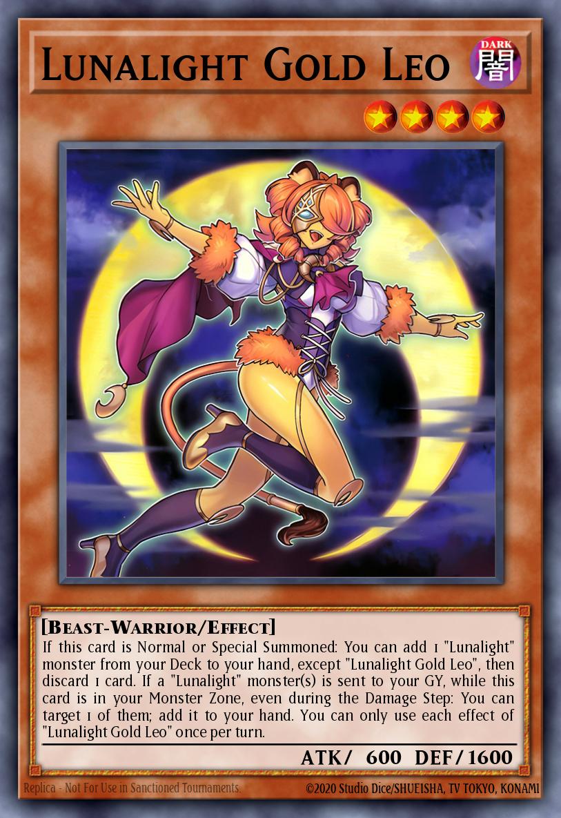Lunalight Gold Leo LAVD-ENL11 – Legendary Arc-V Decks