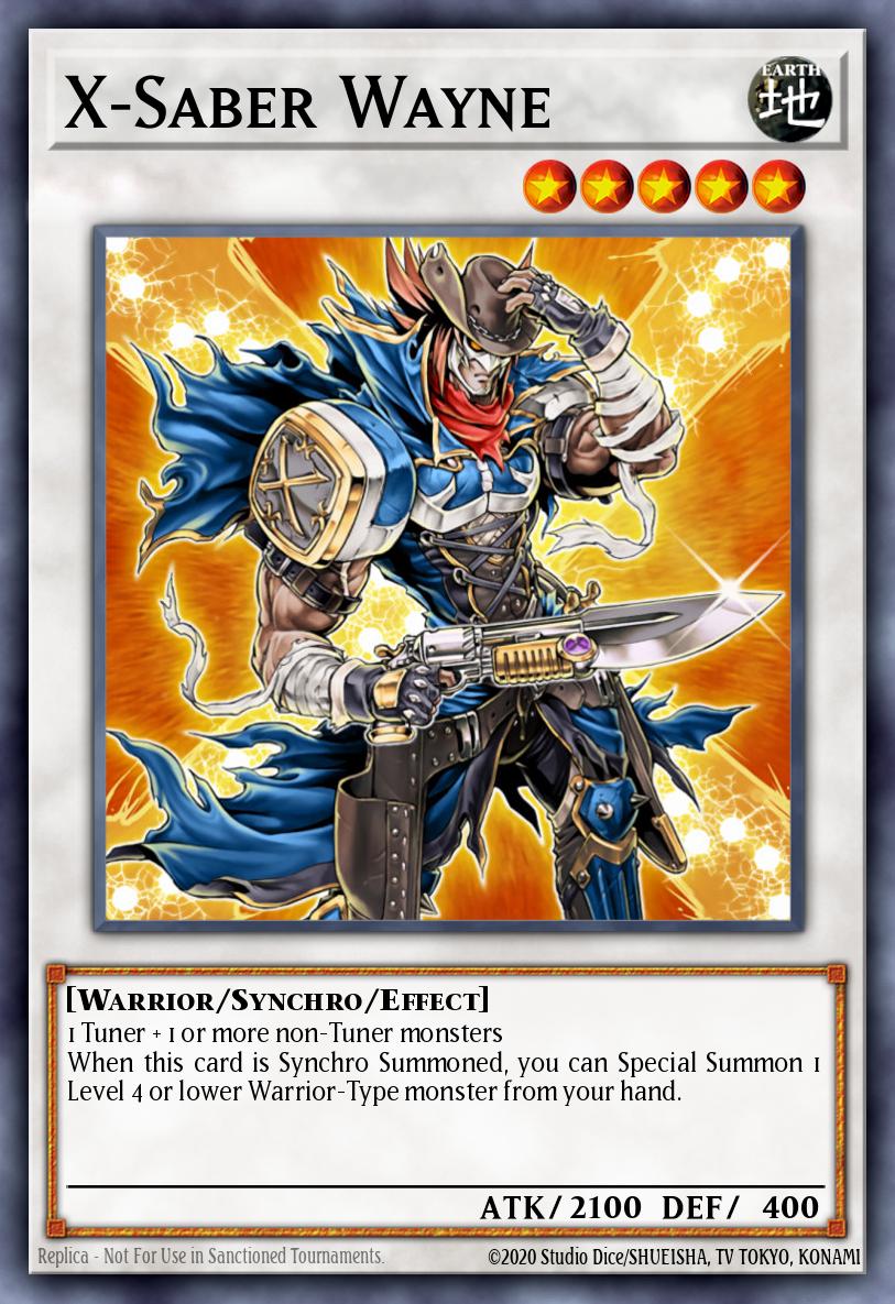 X-Saber Wayne DT01-EN089 – Duel Terminal 1
