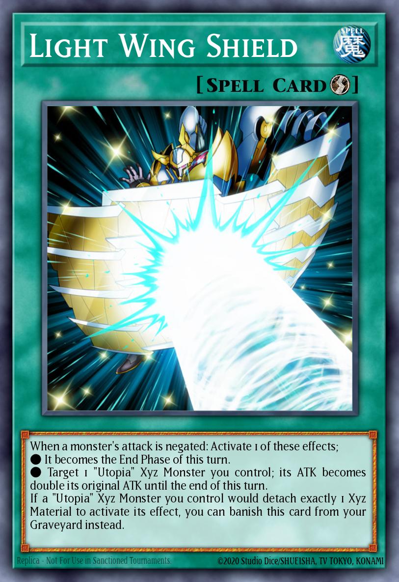 Light Wing Shield DUSA-EN039 – Duelist Saga