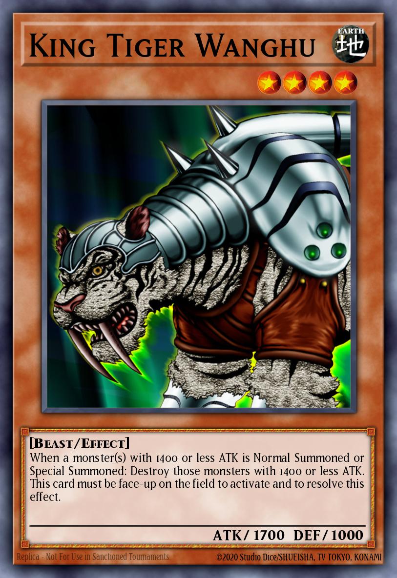 King Tiger Wanghu CP01-EN014 – Champion Pack: Game One