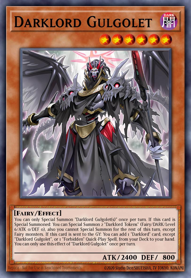 Darklord Gulgolet MAMO-EN067 – Magnificent Monsters