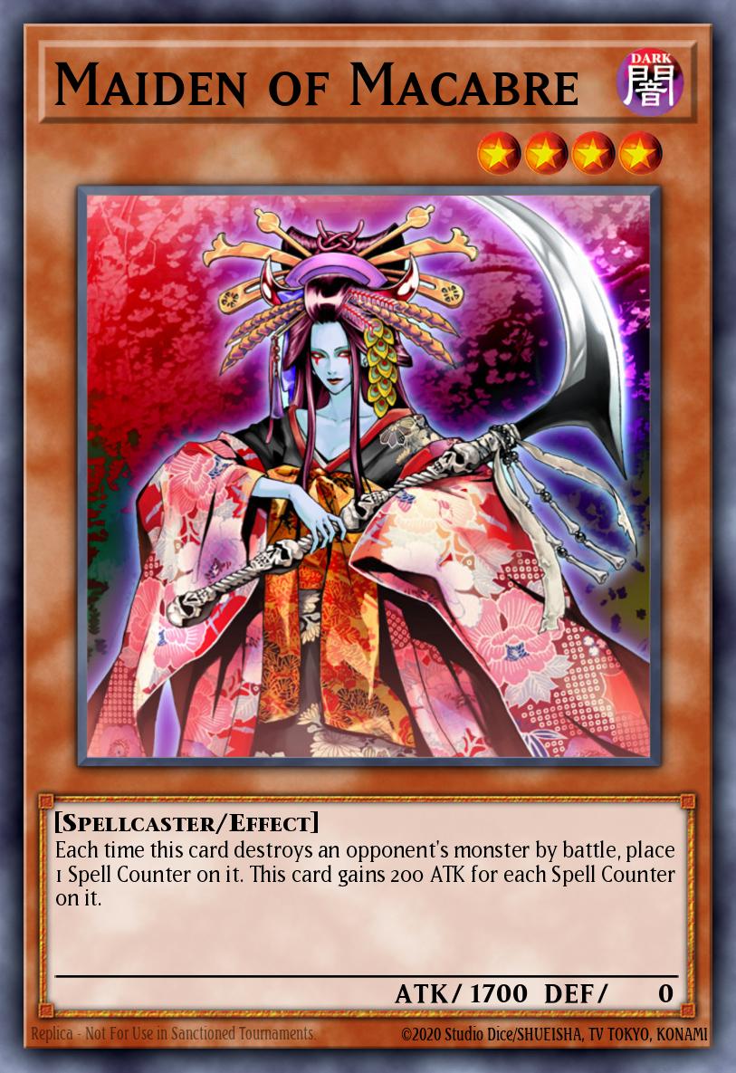 Maiden of Macabre SBC1-ENI07 – Speed Duel: Streets of Battle City