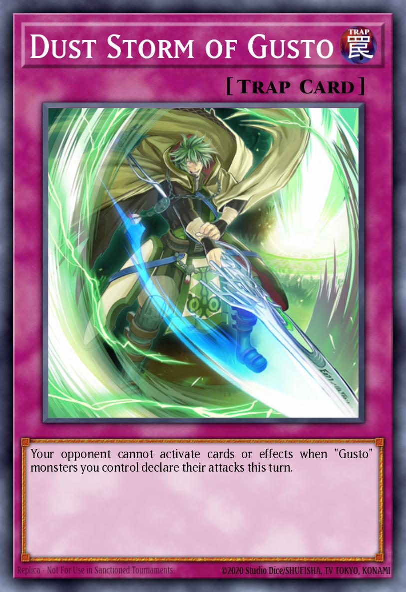 Dust Storm of Gusto HA07-EN029 – Hidden Arsenal 7: Knight of Stars
