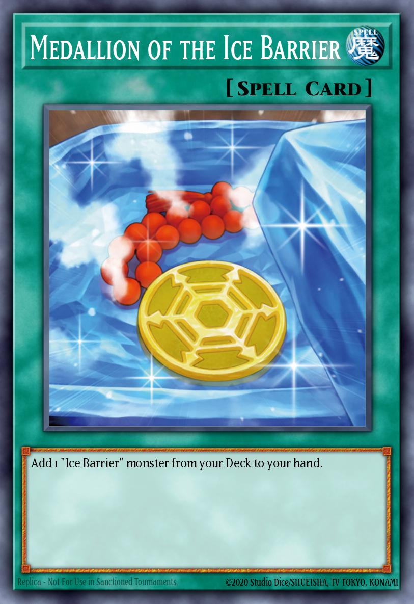 Medallion of the Ice Barrier BLTR-EN097 – Battles of Legend: Terminal Revenge