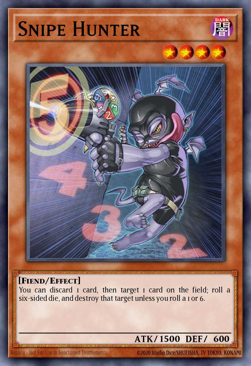 Snipe Hunter SDRL-EN018 – Rise of the Dragon Lords Structure Deck