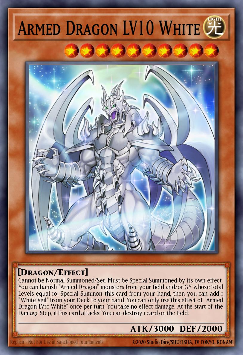 Armed Dragon LV10 White BLVO-EN005 – Blazing Vortex