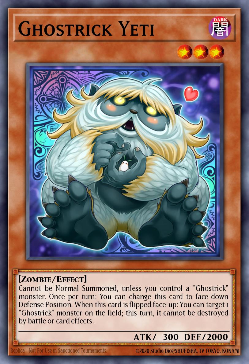Ghostrick Yeti AC18-EN004 – Yu-Gi-Oh! Advent Calendar (2018)