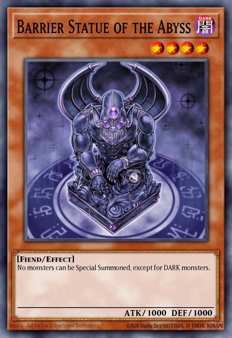 Barrier Statue of the Abyss MAGO-EN111 – Maximum Gold