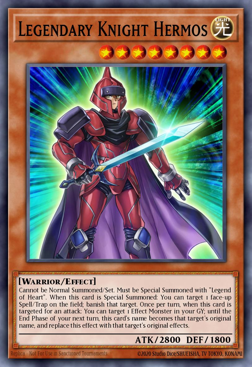 Legendary Knight Hermos DRL3-EN062 – Dragons of Legend: Unleashed