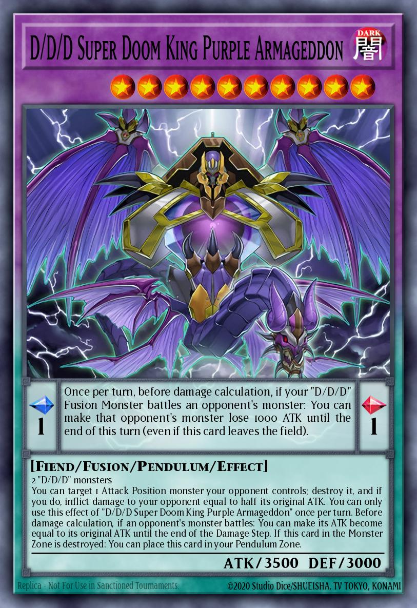 D/D/D Super Doom King Purple Armageddon SOFU-EN096 – Soul Fusion