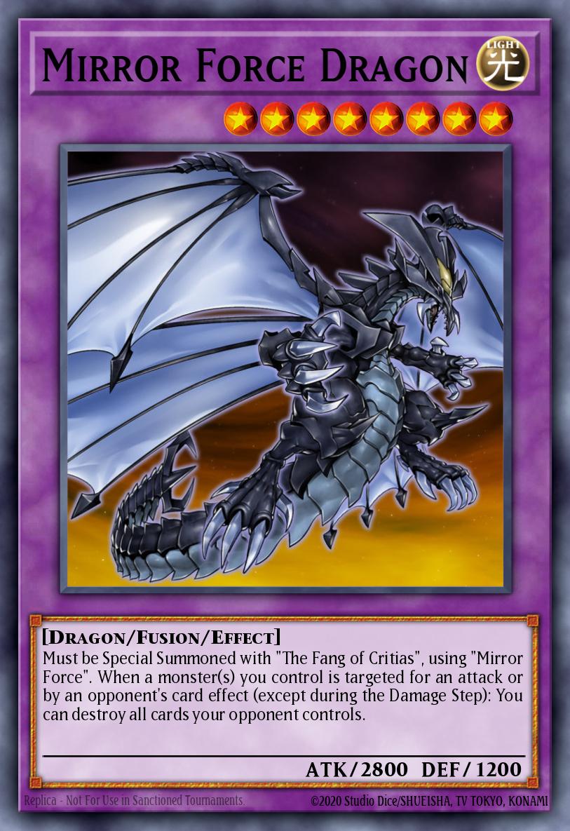Mirror Force Dragon DRL3-EN059 – Dragons of Legend: Unleashed