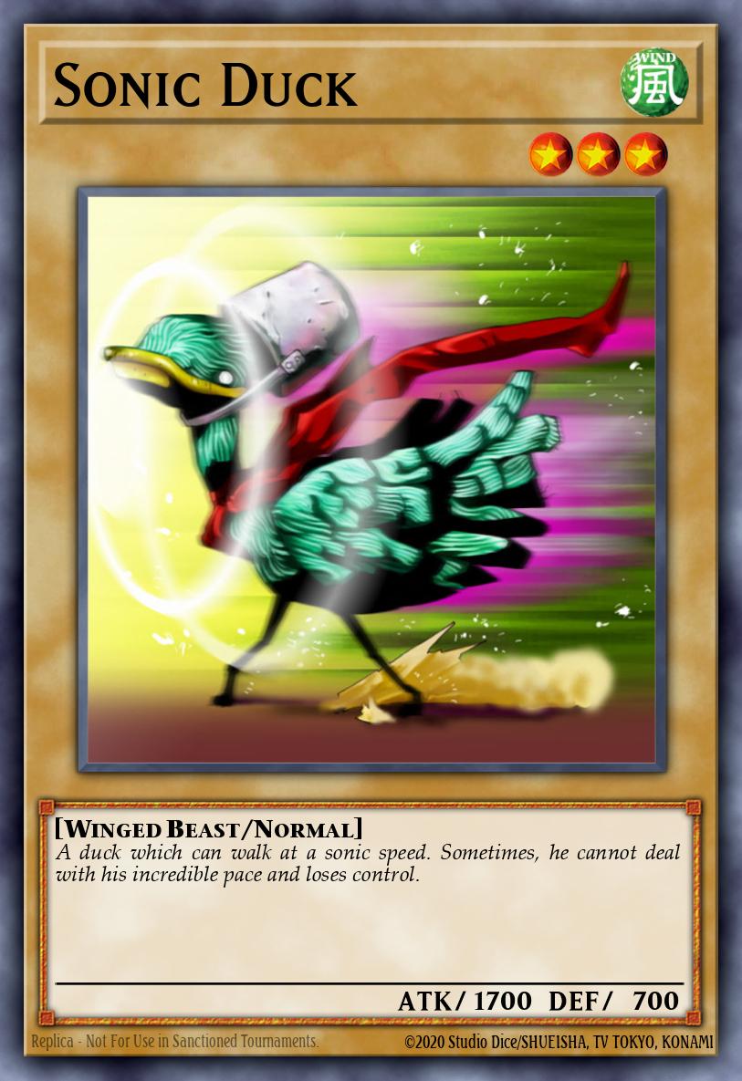 Sonic Duck YSDJ-EN004 – Starter Deck: Jaden Yuki