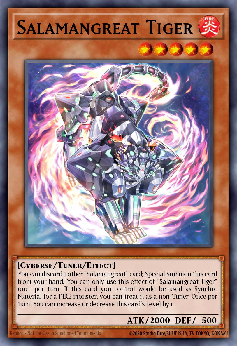 Salamangreat Tiger LD10-EN003 – Legendary Duelists: Soulburning Volcano