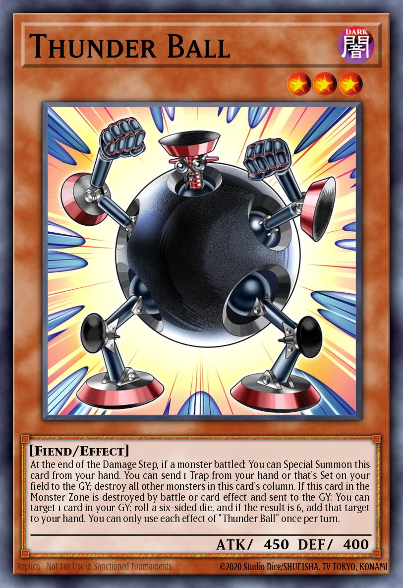 Thunder Ball BLCR-EN004 – Battles of Legend: Crystal Revenge