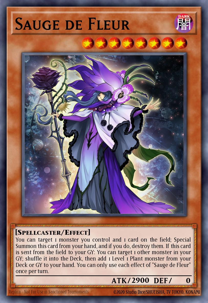 Sauge de Fleur SDBT-EN016 – Structure Deck: Beware of Traptrix