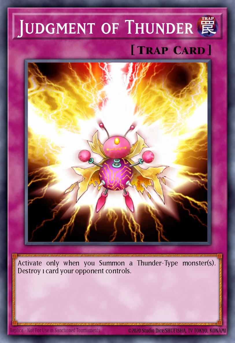 Judgment of Thunder TDGS-EN077 – The Duelist Genesis