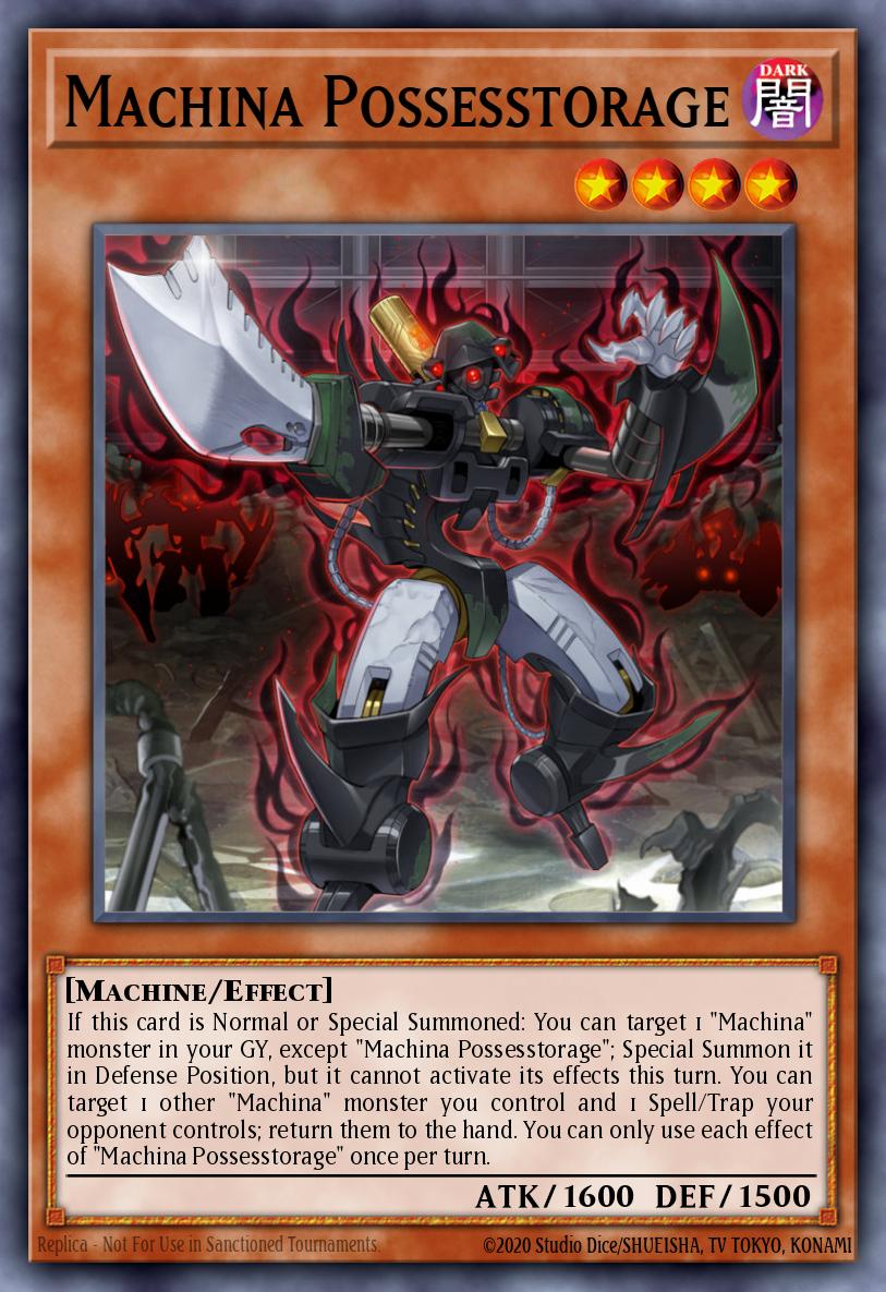 Machina Possesstorage SR10-EN040 – Structure Deck: Mechanized Madness
