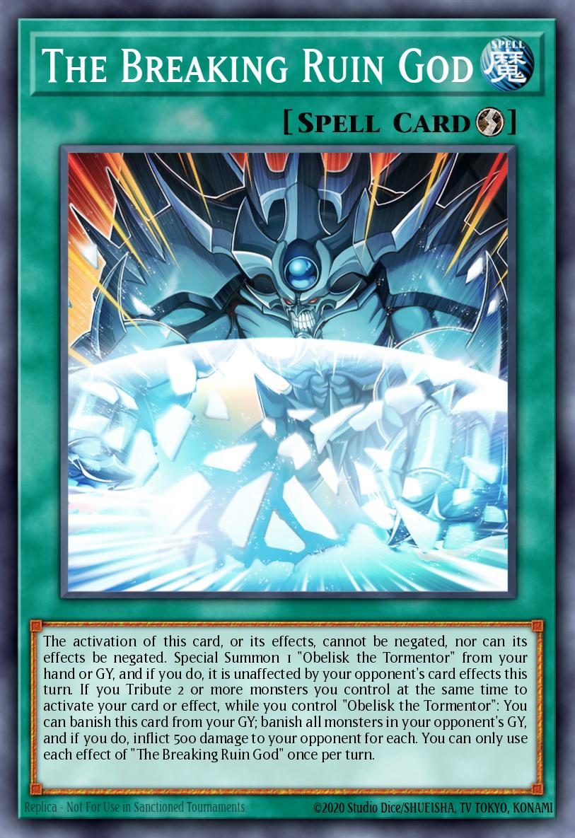 The Breaking Ruin God MP22-EN274 – 2022 Tin of the Pharaoh's Gods