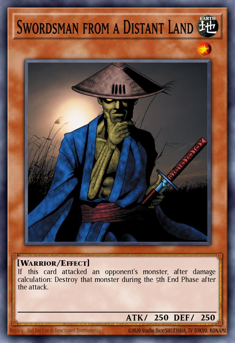 Swordsman from a Distant Land LVAL-EN091 – Legacy of the Valiant