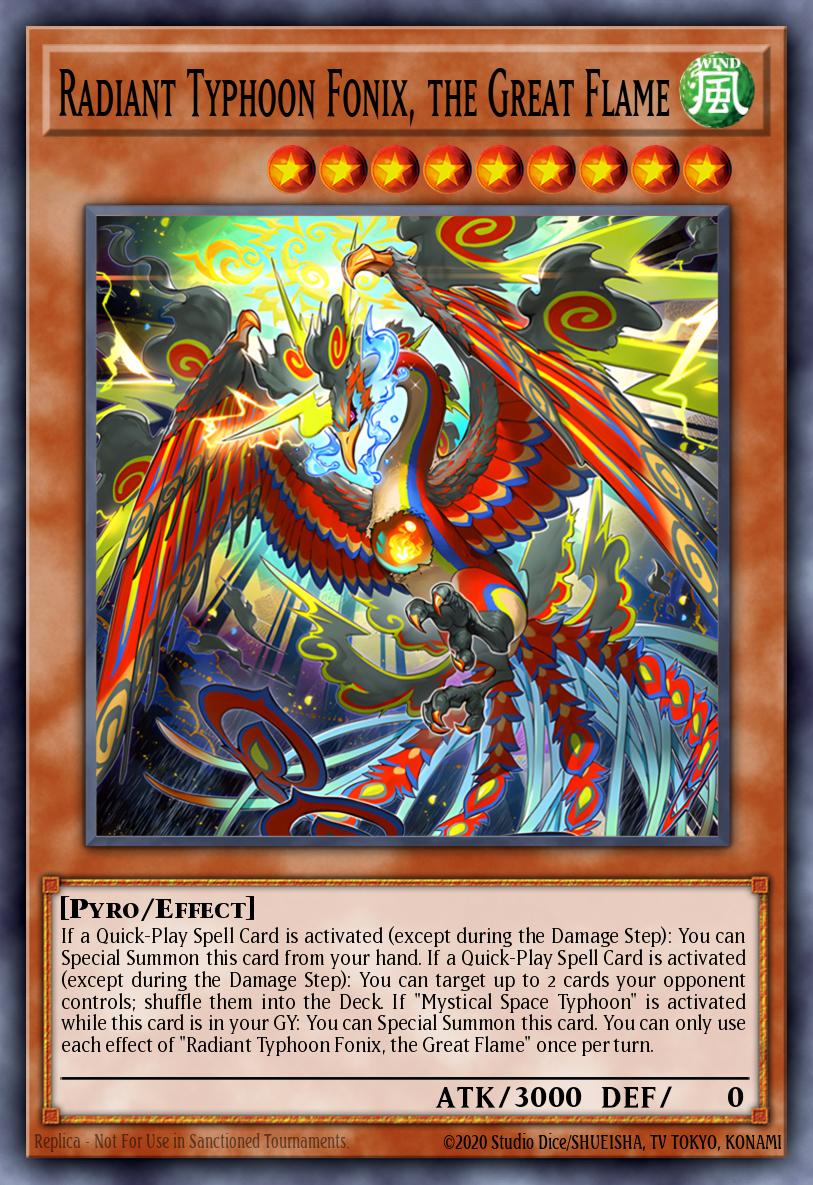 Radiant Typhoon Fonix, the Great Flame DOOD-EN017 – Doom of Dimensions