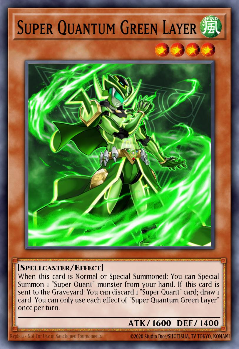 Super Quantum Green Layer WIRA-EN031 – Wing Raiders