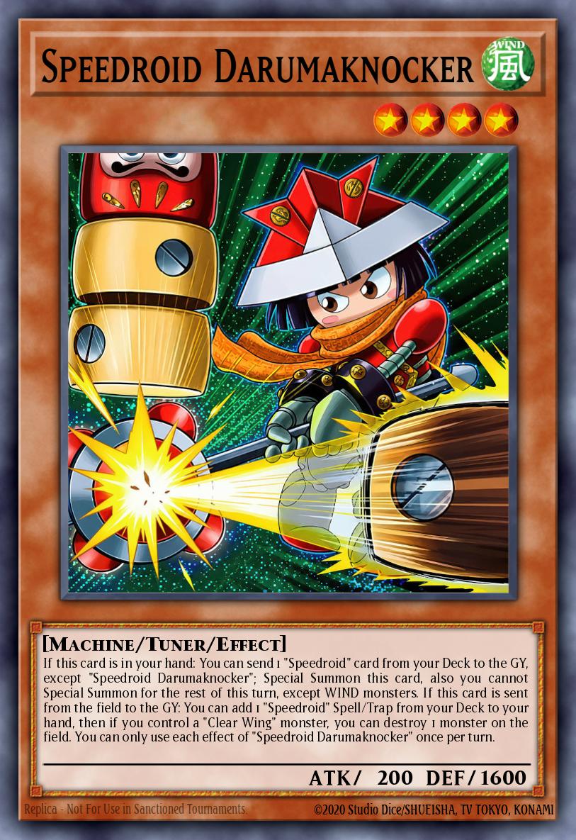 Speedroid Darumaknocker LAVD-ENS15 – Legendary Arc-V Decks