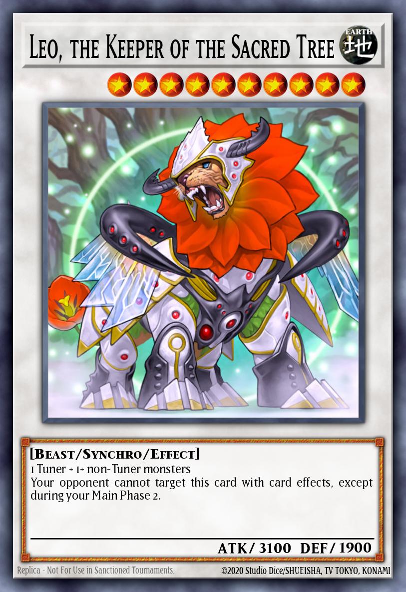 Leo, the Keeper of the Sacred Tree LEHD-ENB33 – Legendary Hero Decks