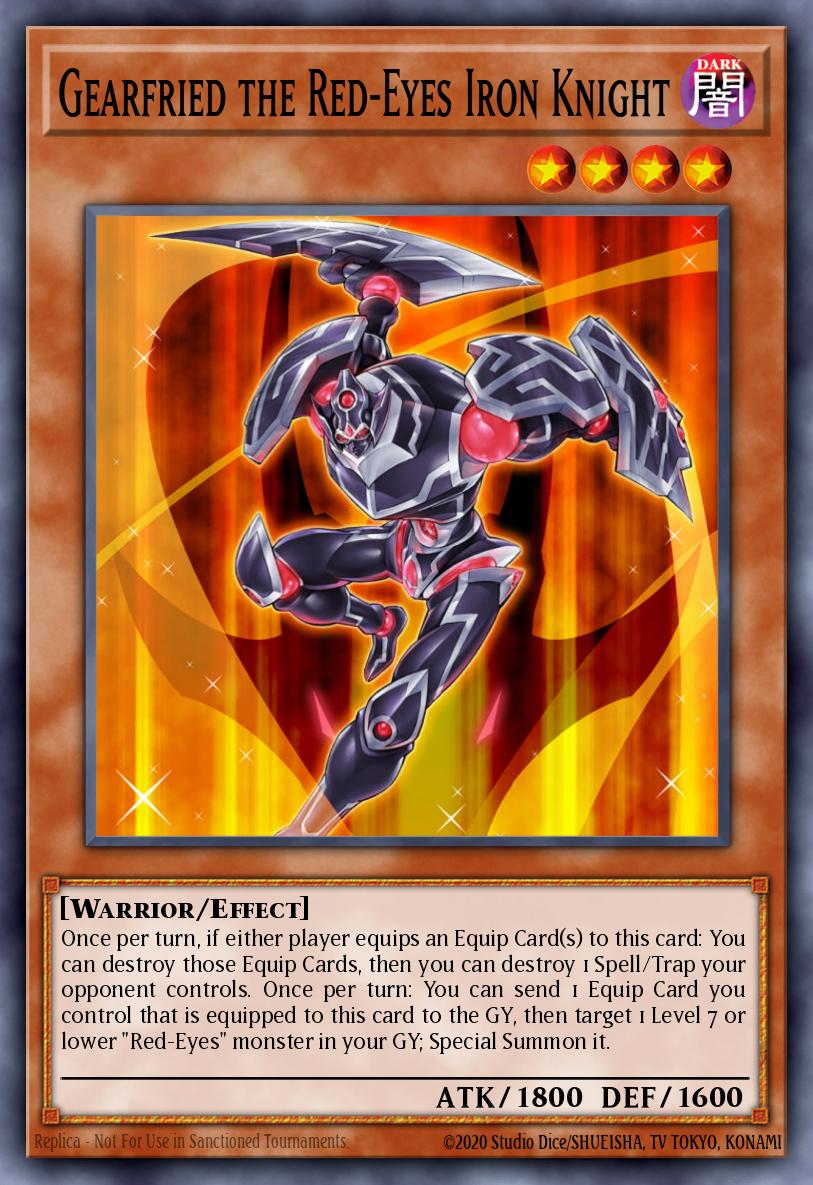 Gearfried the Red-Eyes Iron Knight LEDU-EN002 – Legendary Duelists