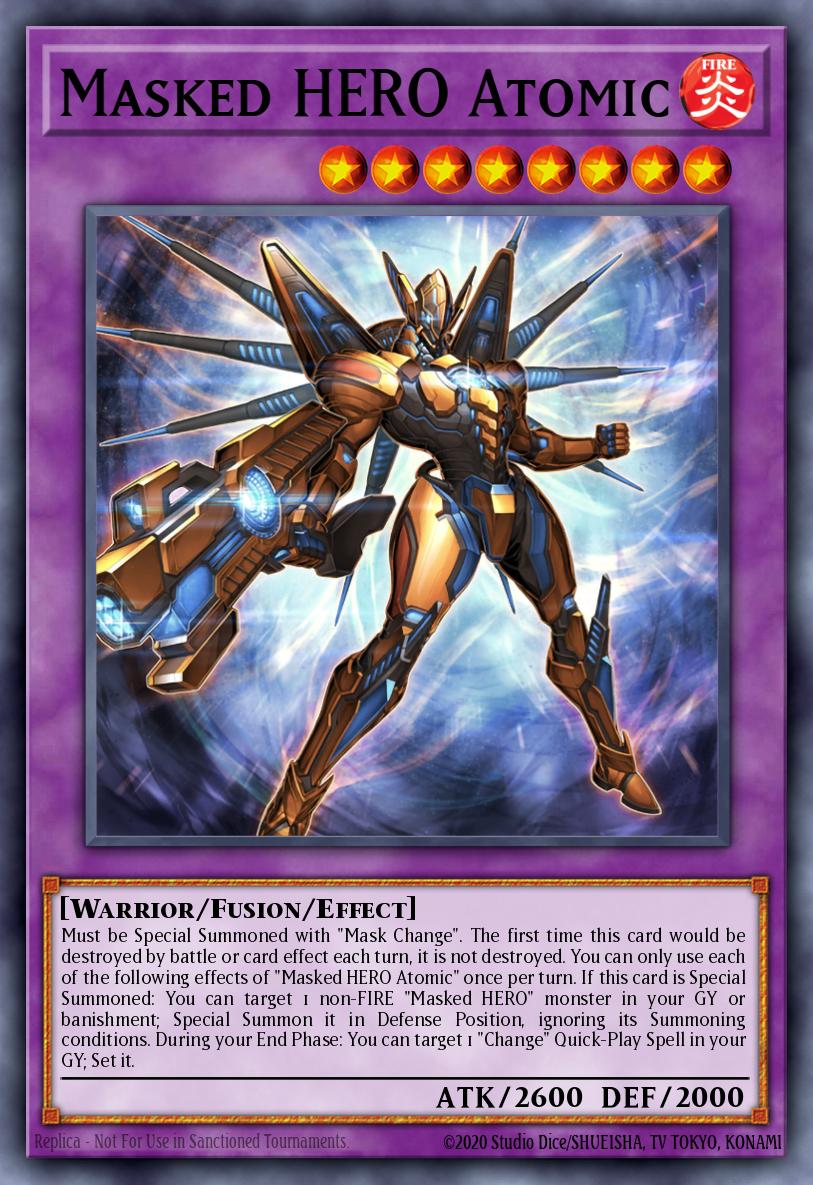 Masked HERO Atomic MZMU-EN016 – Maze of Muertos
