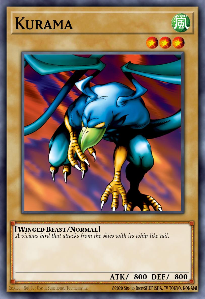 Kurama LOB-EN039 – Legend of Blue Eyes White Dragon