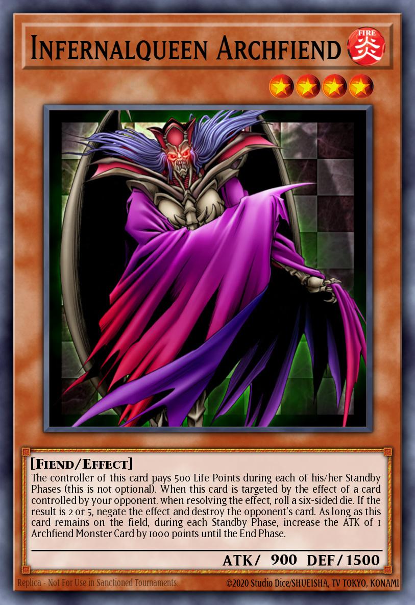 Infernalqueen Archfiend SGX3-ENE04 – Speed Duel GX: Duelists of Shadows
