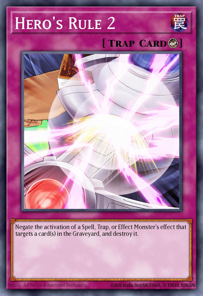 Hero's Rule 2 DP06-EN025 – Duelist Pack: Jaden Yuki 3