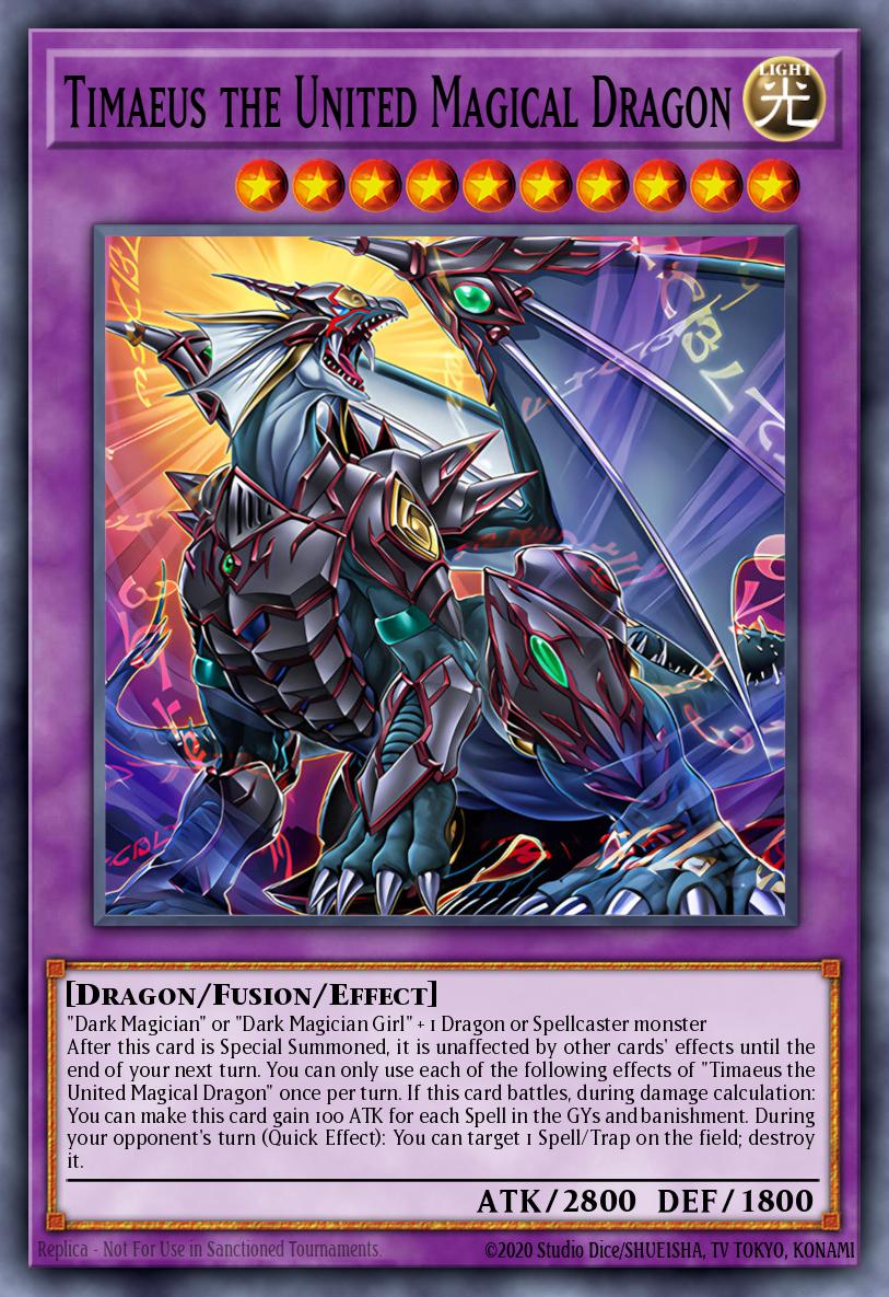 Timaeus the United Magical Dragon MZMU-EN012 – Maze of Muertos