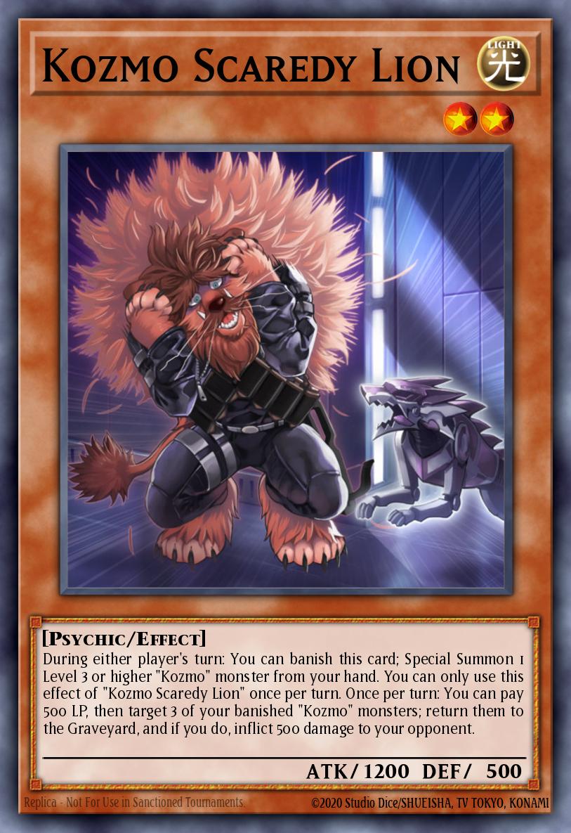 Kozmo Scaredy Lion SHVI-EN082 – Shining Victories
