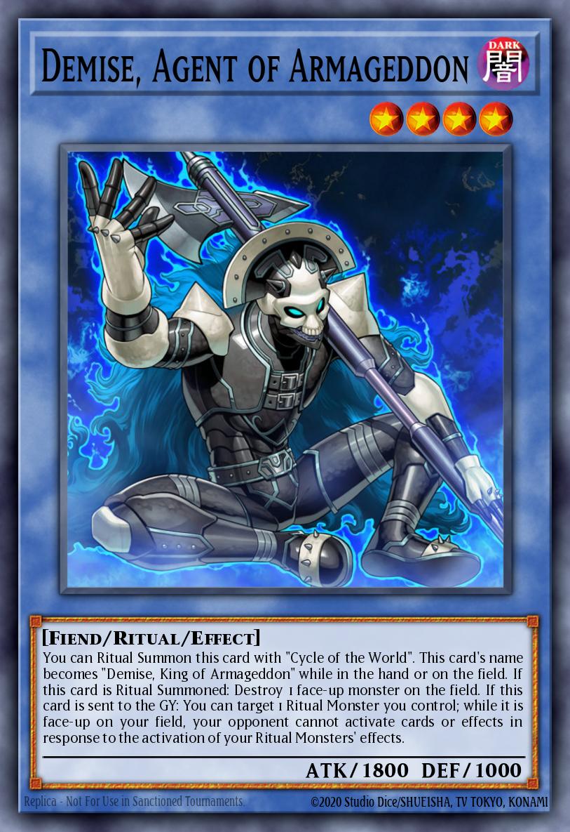 Demise, Agent of Armageddon CYHO-EN028 – Cybernetic Horizon