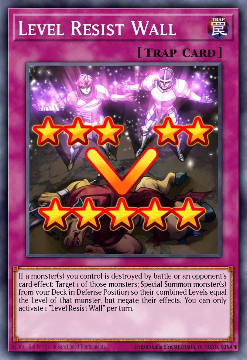 Level Resist Wall EGO1-EN005 – Egyptian God Deck: Obelisk the Tormentor