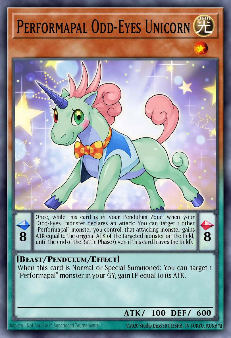 Performapal Odd-Eyes Unicorn SHVI-EN004 – Shining Victories