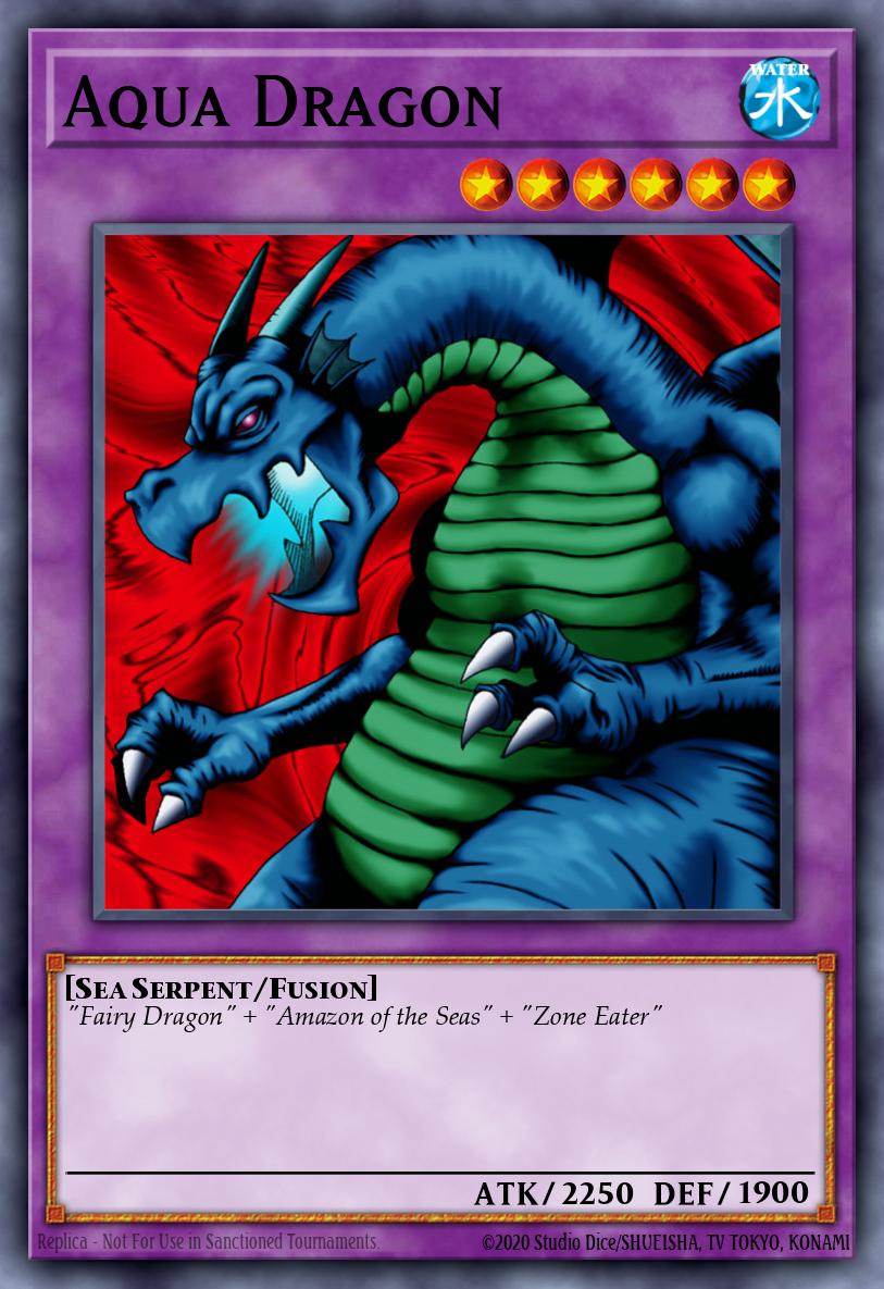 Aqua Dragon MDP2-EN013 – McDonald's Promotional Cards 2
