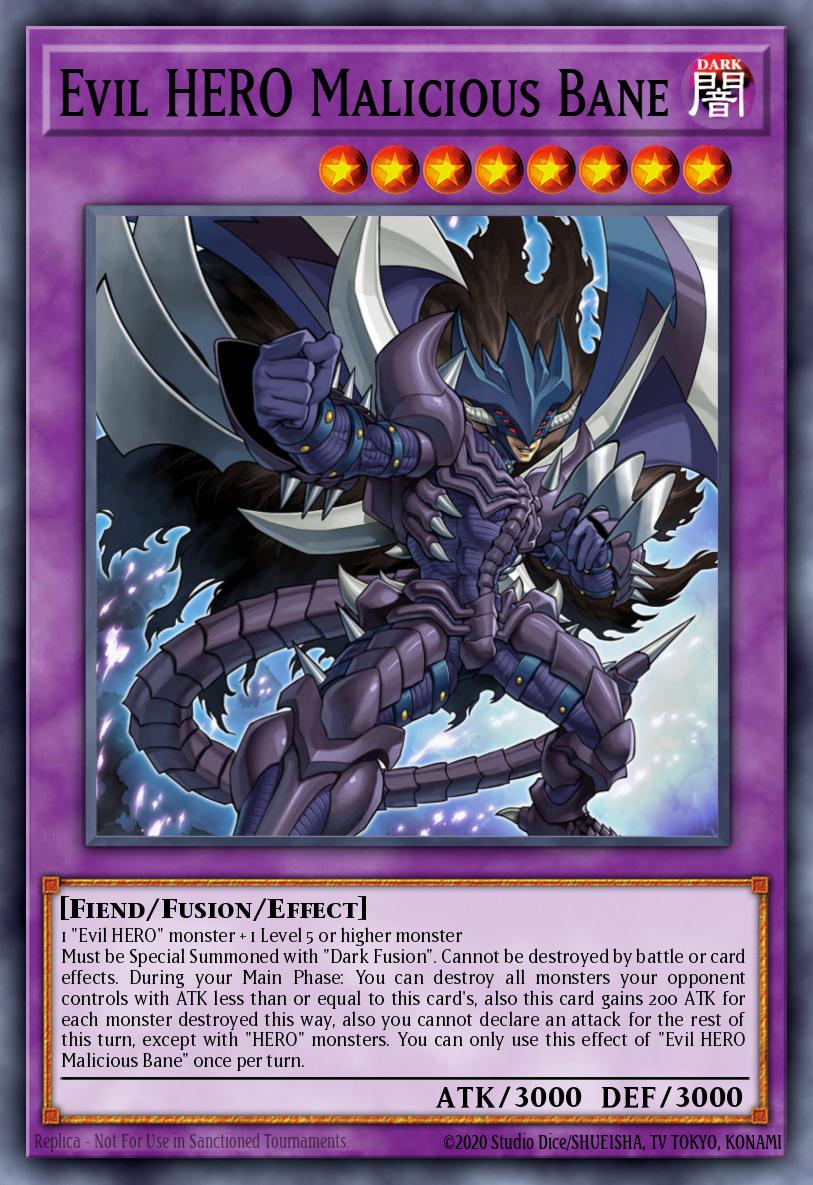 Evil HERO Malicious Bane BROL-EN069 – Brothers of Legend