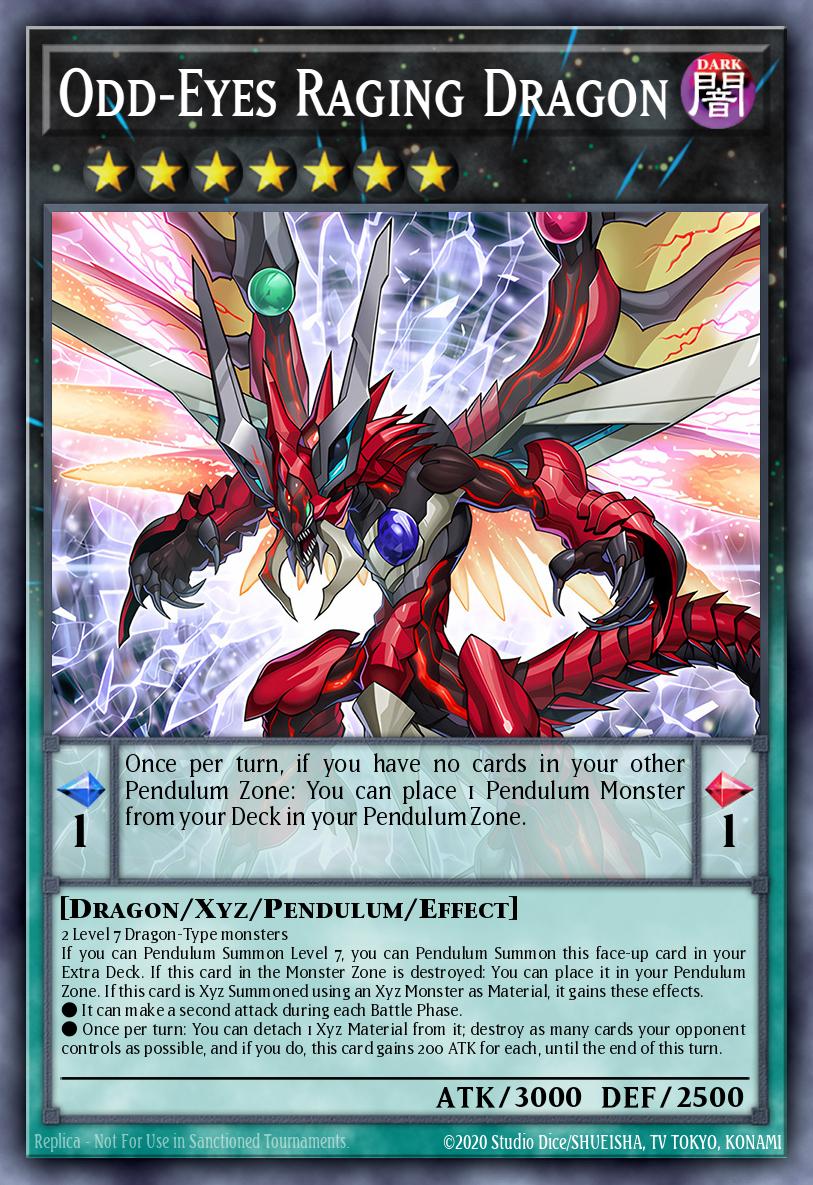 Odd-Eyes Raging Dragon LAVD-ENO29 – Legendary Arc-V Decks