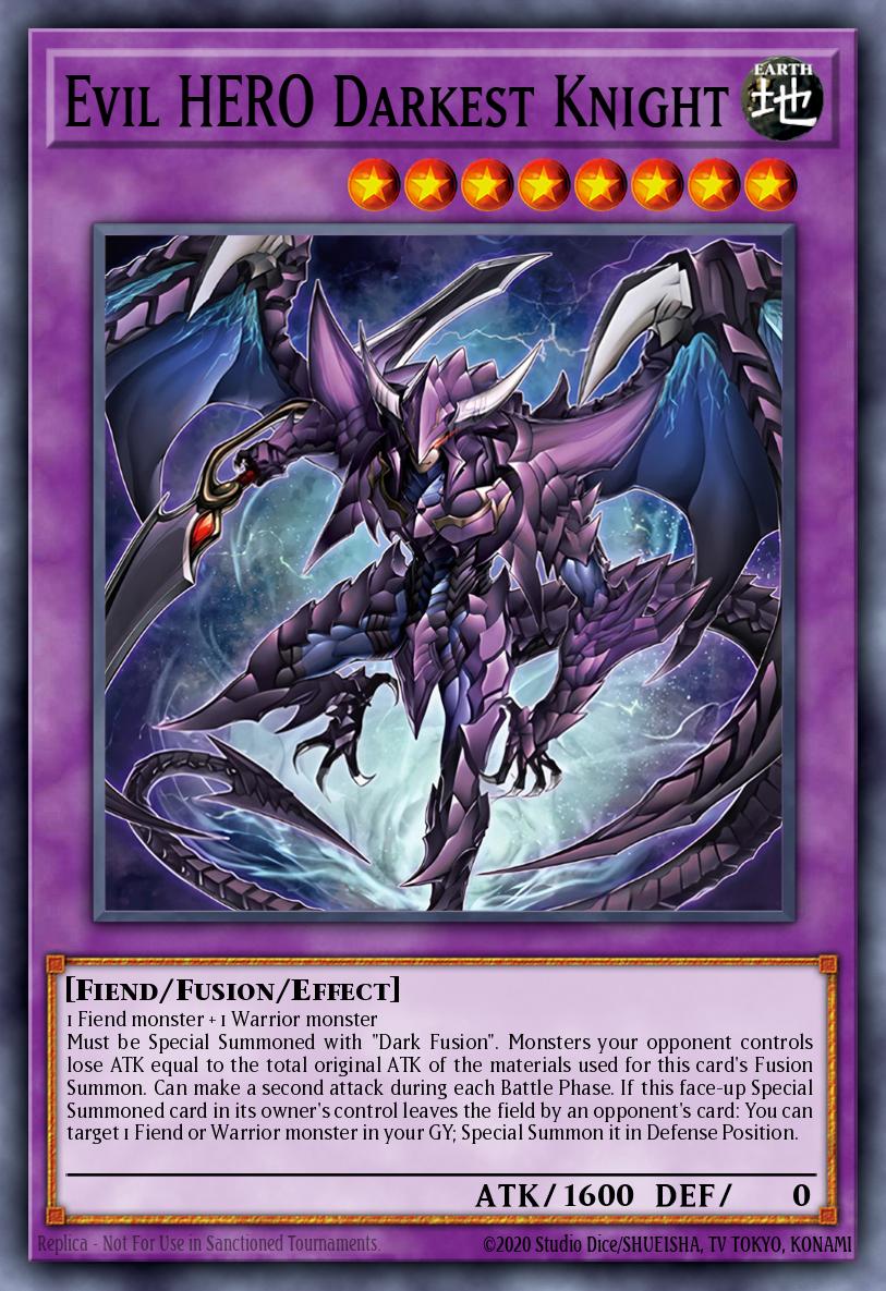 Evil HERO Darkest Knight SUDA-EN033 – Supreme Darkness