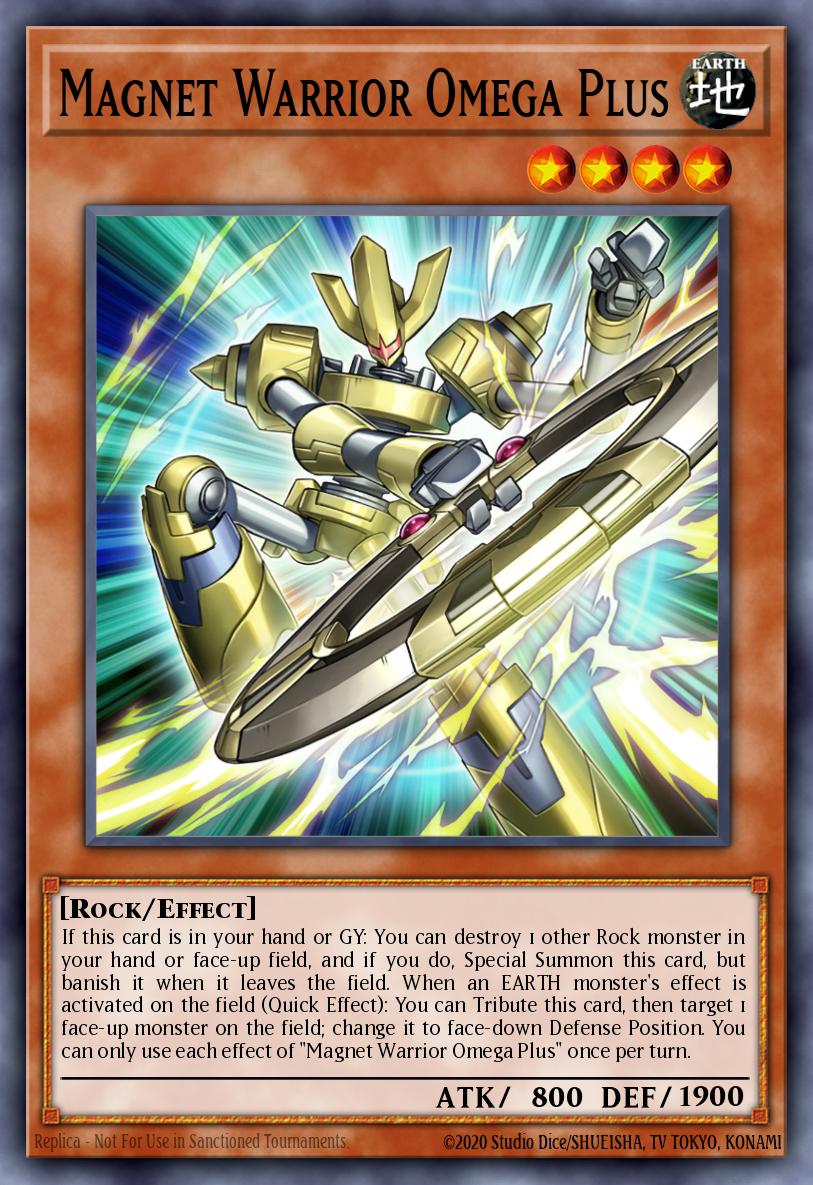 Magnet Warrior Omega Plus MZMU-EN054 – Maze of Muertos