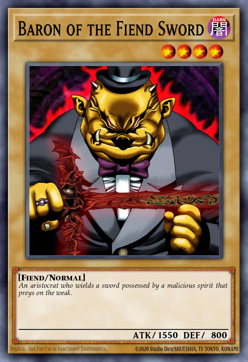Baron of the Fiend Sword SDY-036 – Starter Deck: Yugi