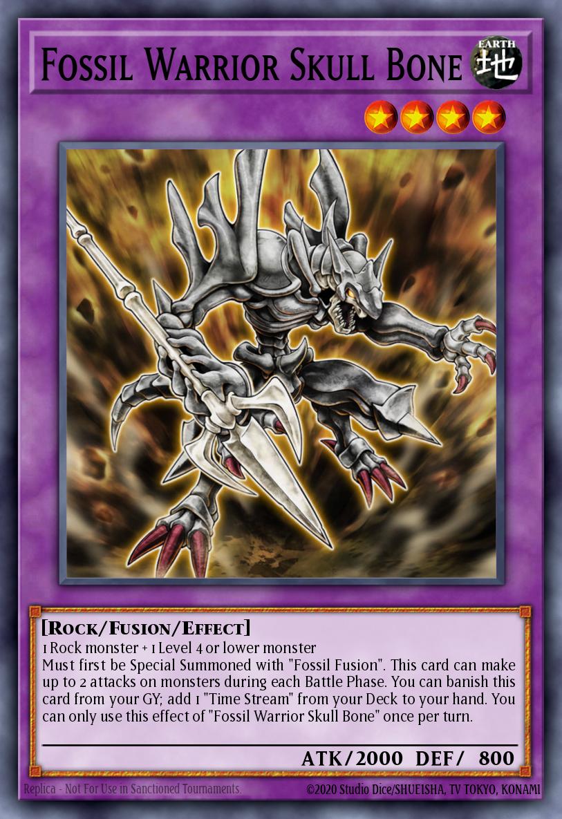 Fossil Warrior Skull Bone BLAR-EN008 – Battles of Legend: Armageddon